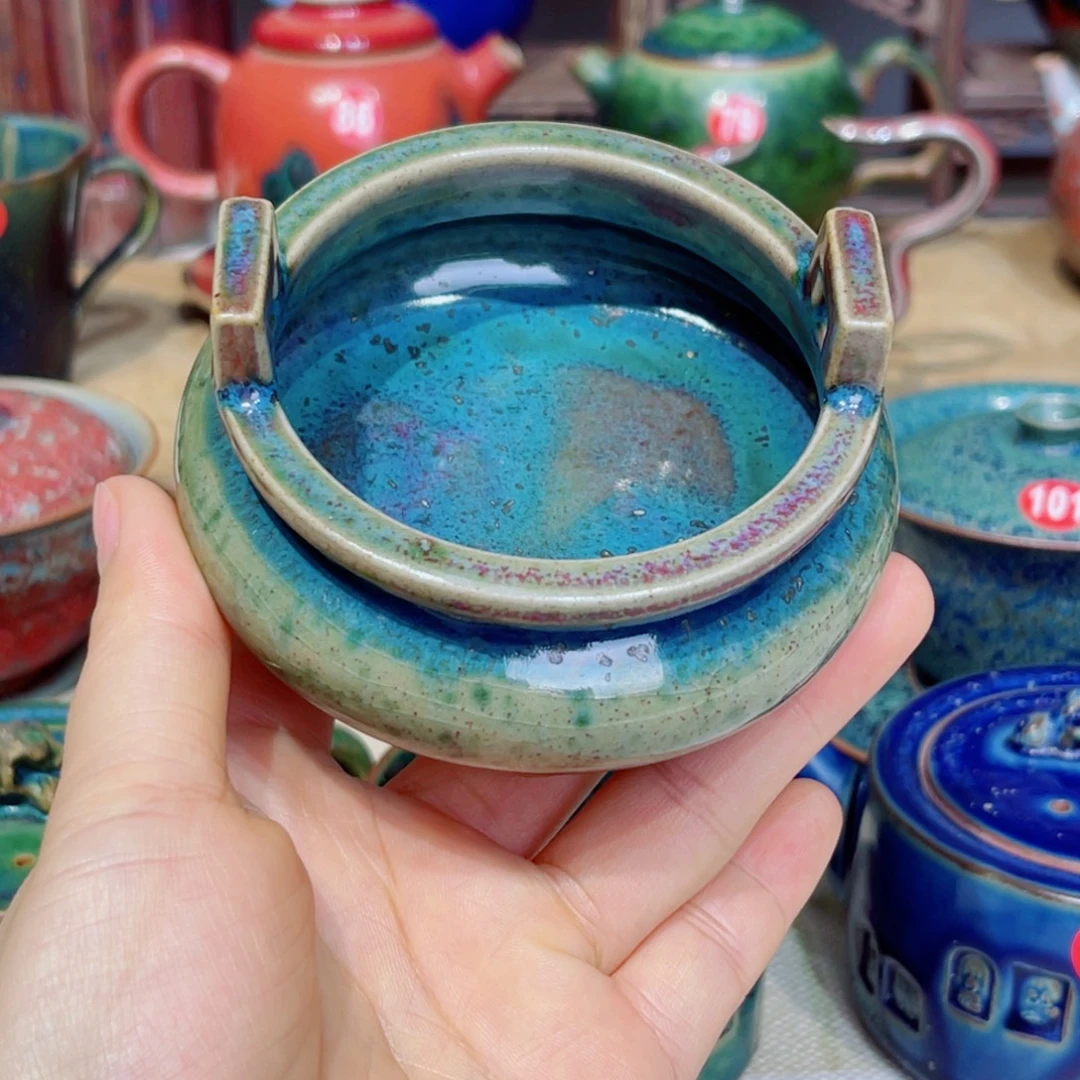瓷片禹州钧瓷艺术作品