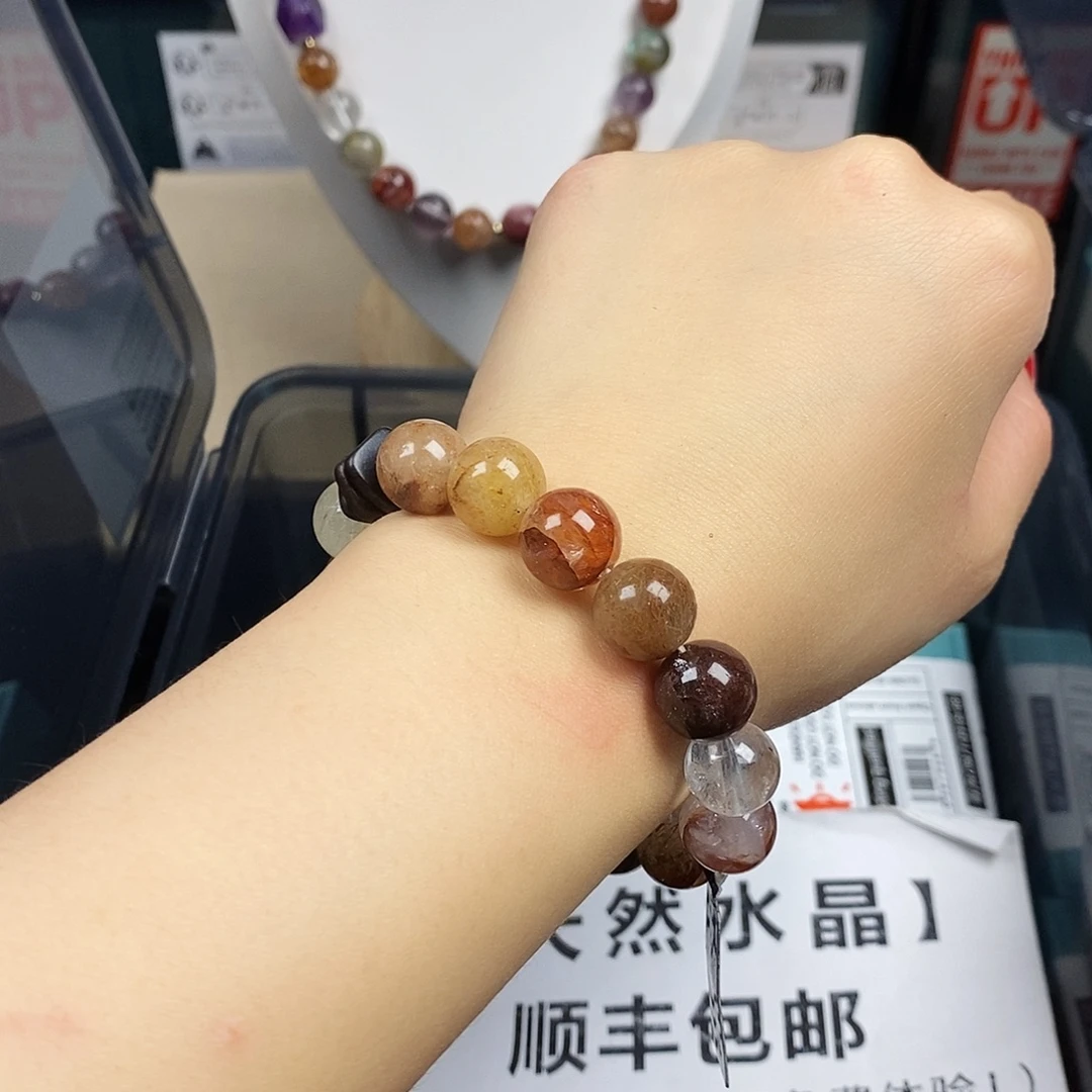 手链水晶银S925镶嵌