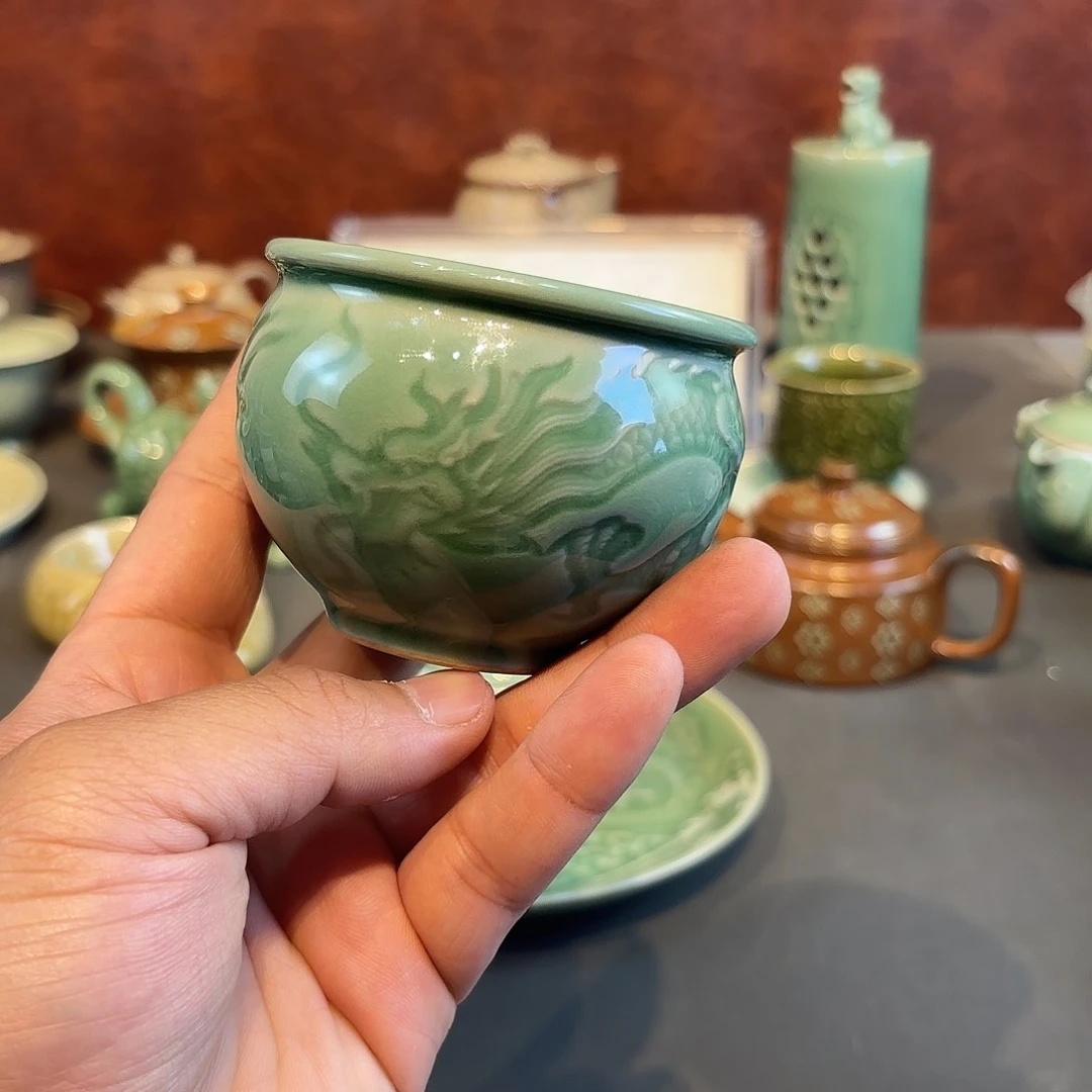 瓷片龙泉青瓷福利青瓷