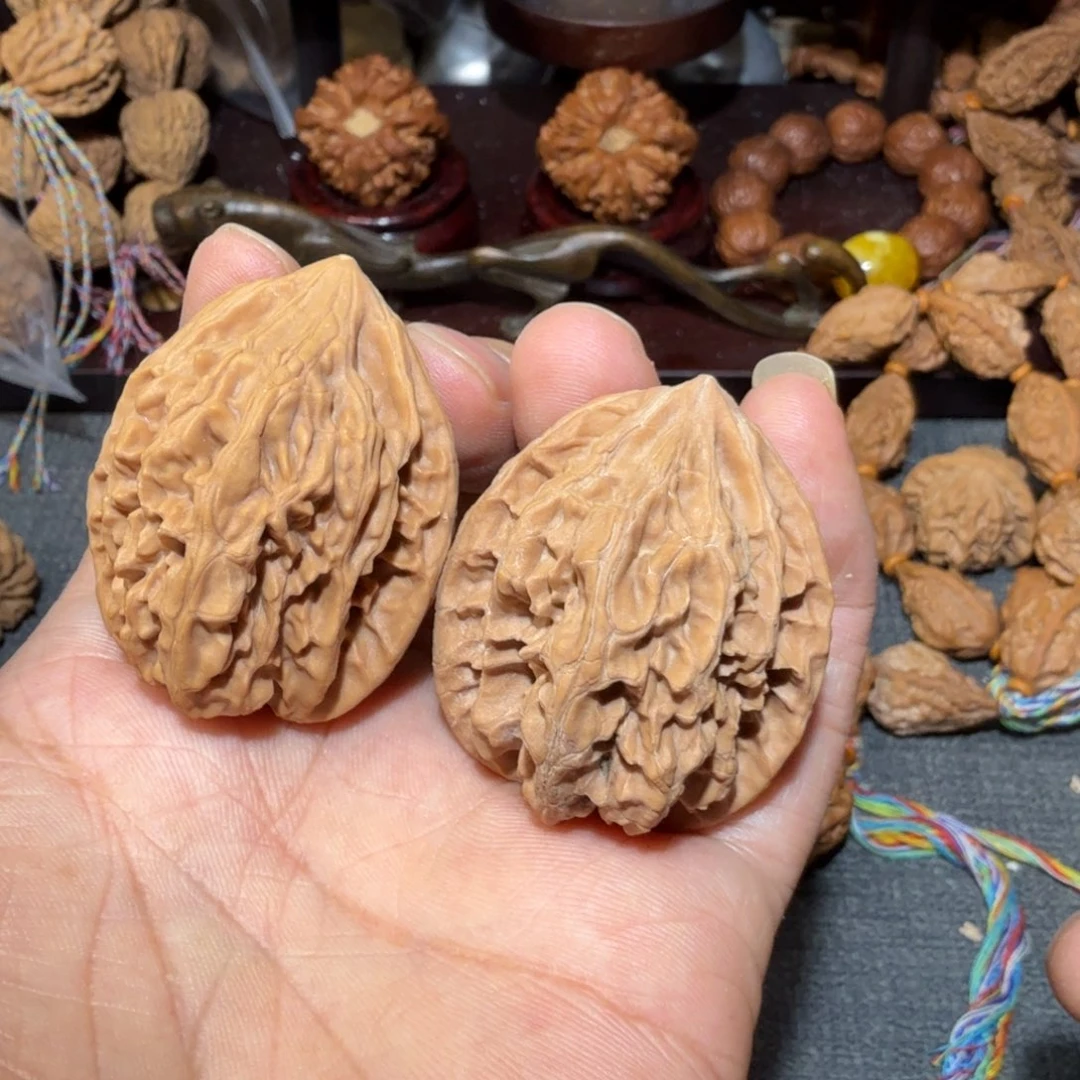 把件文玩核桃蓟县玉龙鸡心