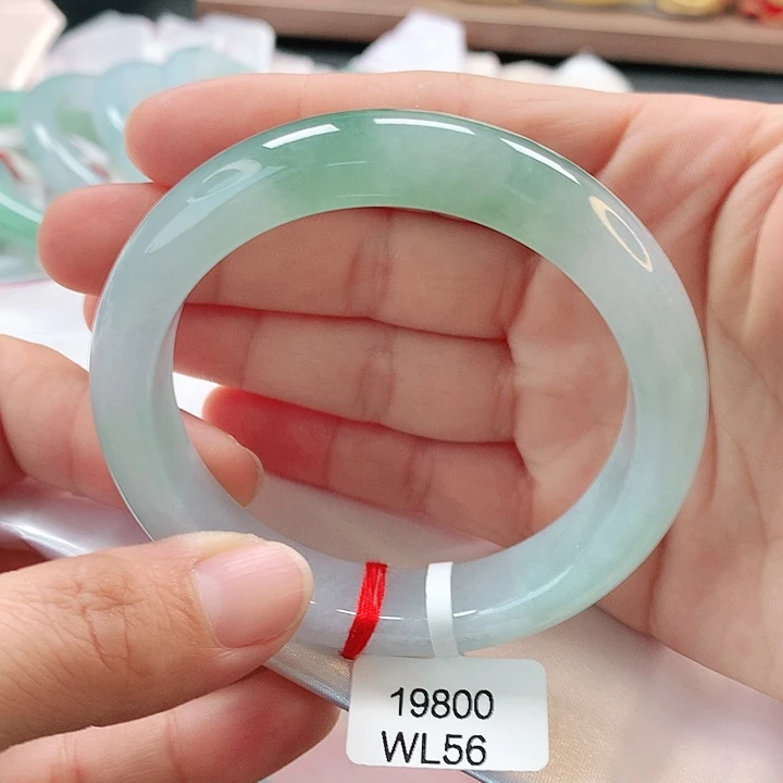 未镶嵌手镯翡翠56正