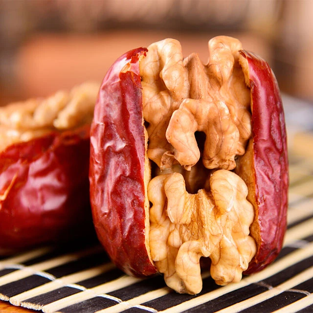 汉润脆枣冰块红枣夹核桃仁小包装抱抱果休闲零食喊话山西特产大枣