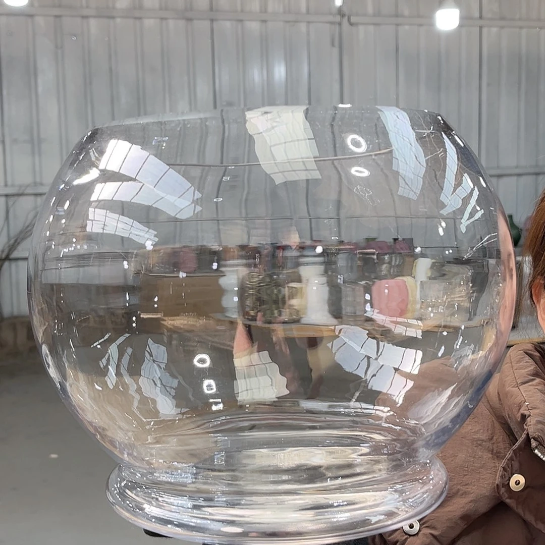 玻璃30地球加篮子 福利花瓶