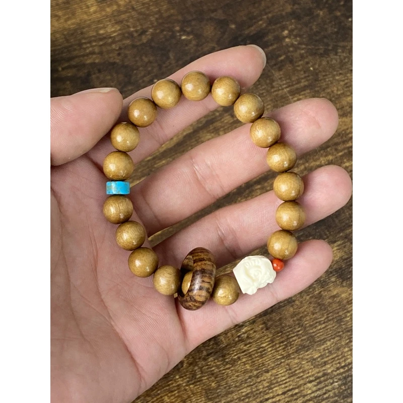 XD387-无礼盒精挑文玩醒狮手串