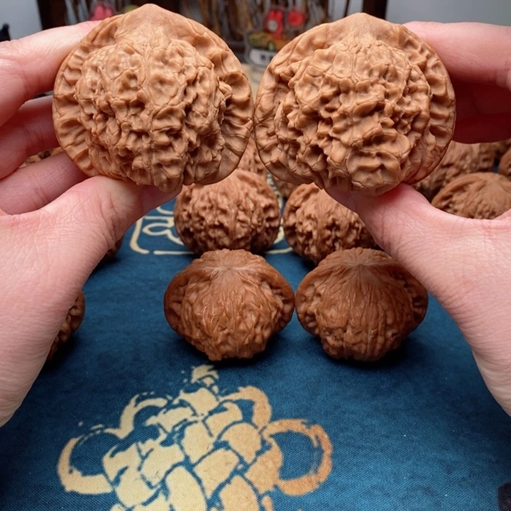 文玩核桃把件官帽54