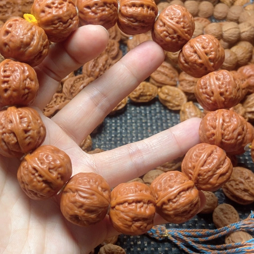 手串文玩核桃粗筋磨盘