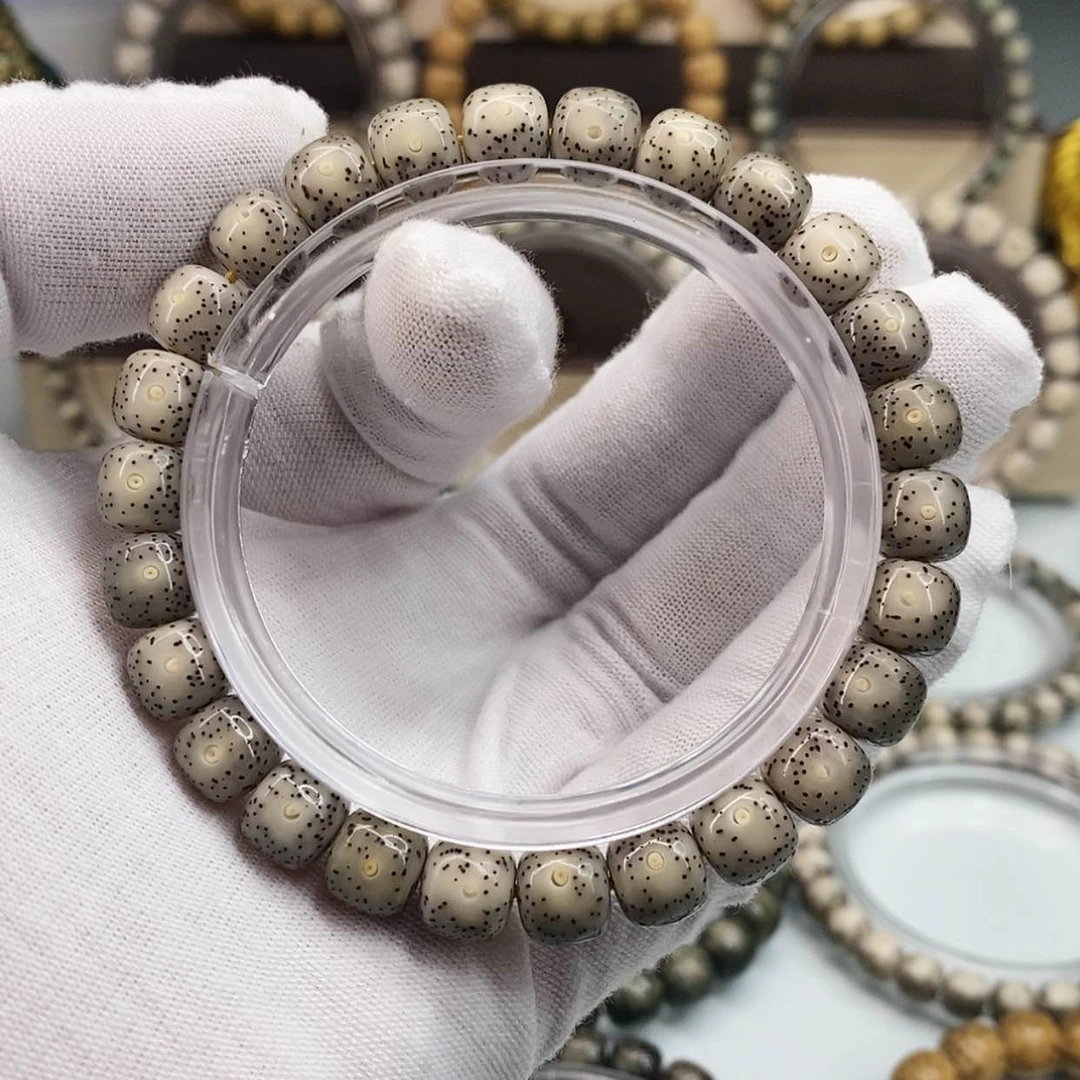 【闪购商品】星月菩提手串一物一图原生态同枝糯冰月朗星稀