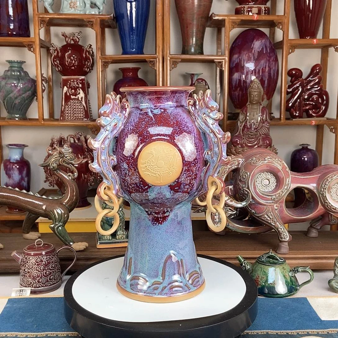 摆件五大名窑钧窑006