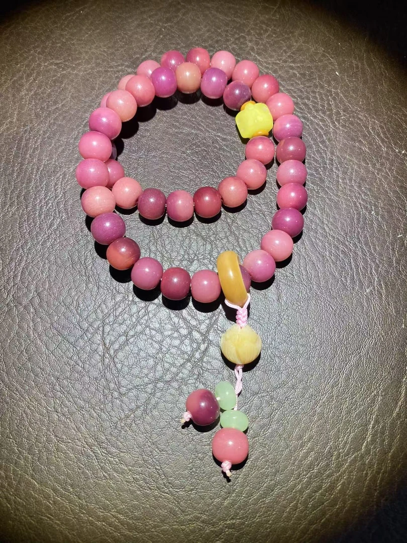 687乌梅子酱菩提手串qx687（无礼盒）