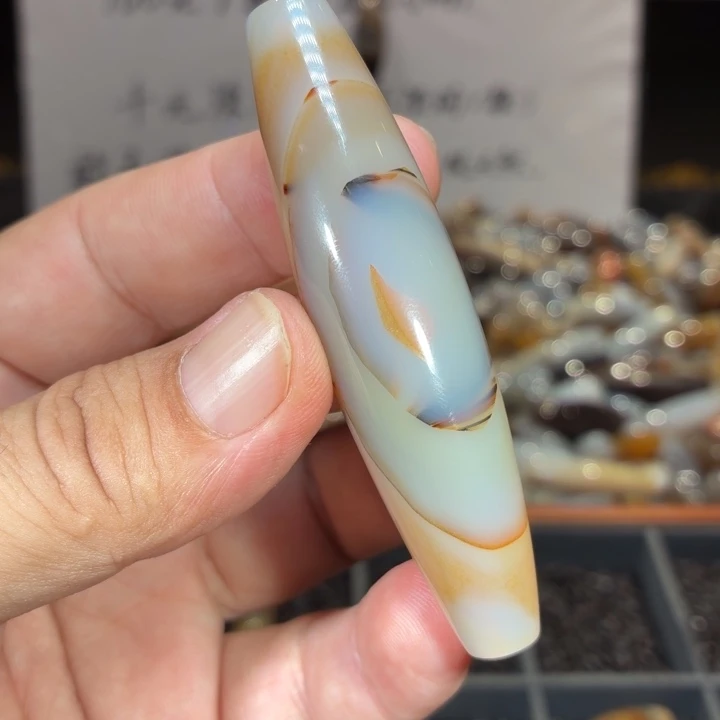 玛瑙/玉髓散珠_HEIMORI 天然天珠