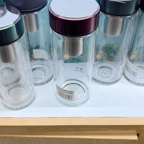 万象玻璃单层U266、酒红560毫升