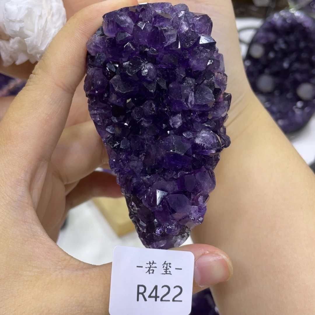 乌拉圭紫水晶摆件r422