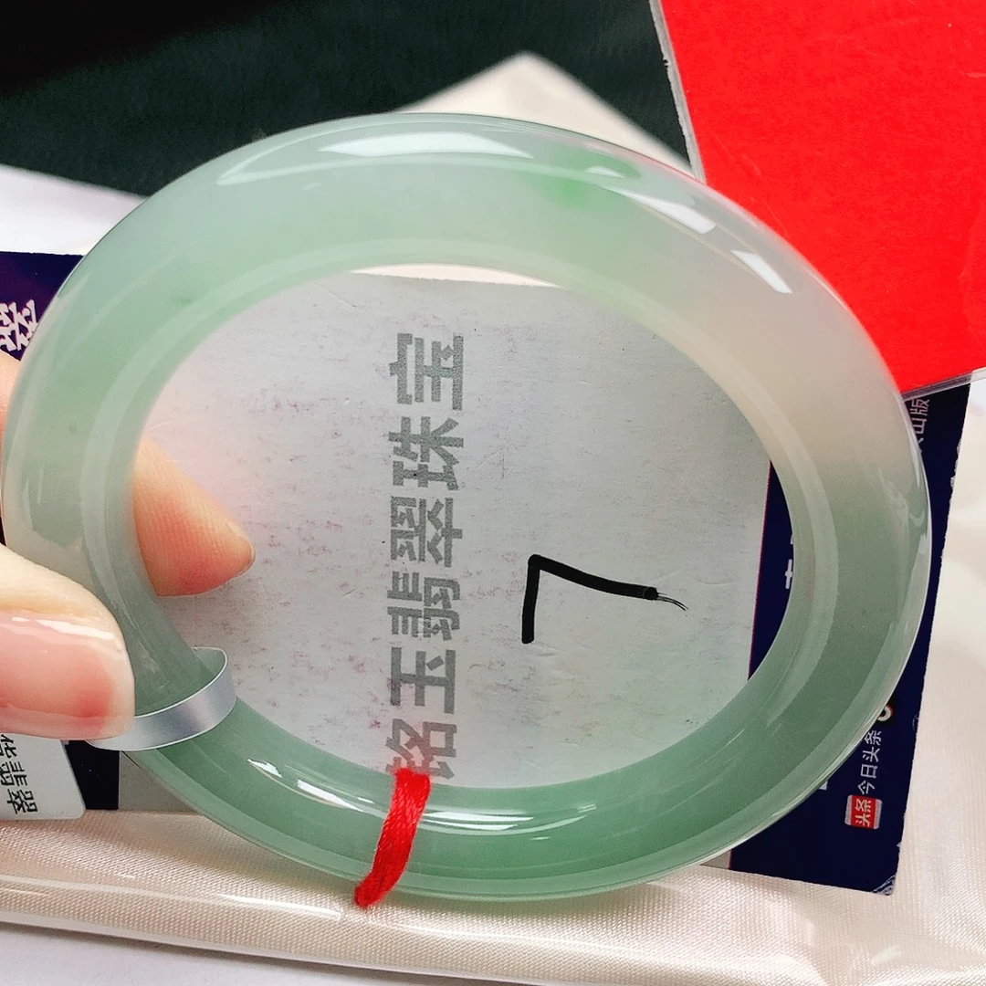 翡翠未镶嵌手镯缅甸天然a货翡翠手镯