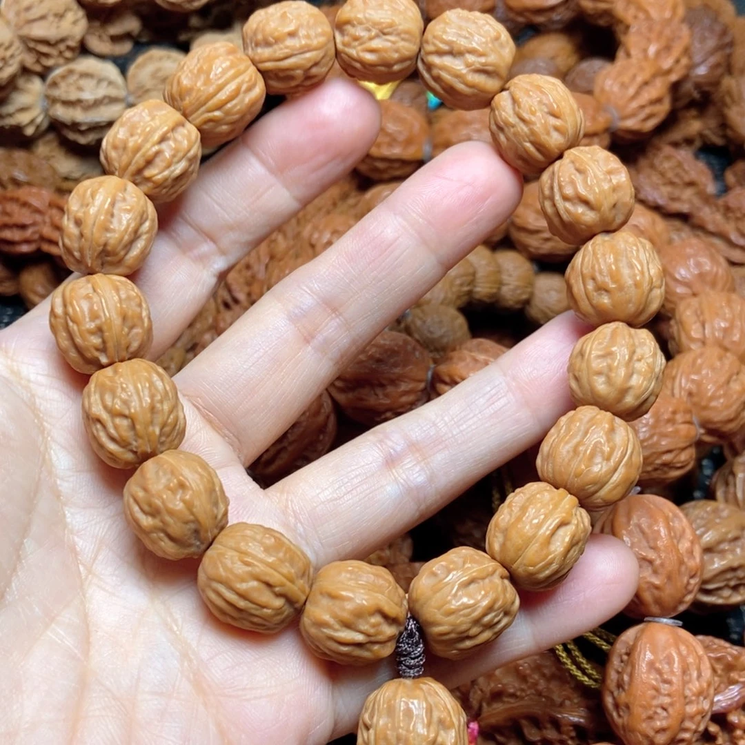 ****神文玩核桃手串树王八棱手持