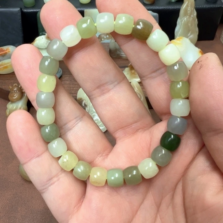 未镶嵌手链和田玉（糖玉）