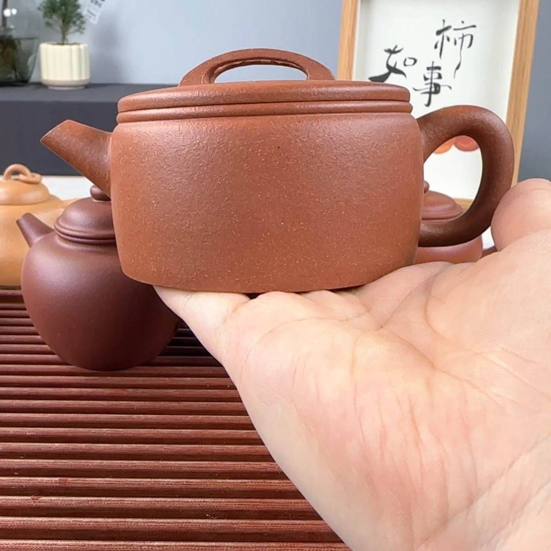 紫砂茶壶微瑕汉瓦