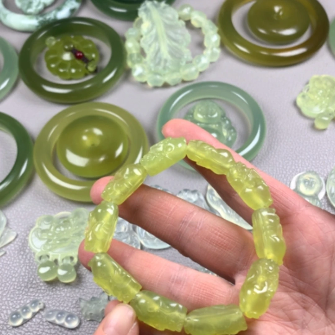 【闪购商品】未镶嵌蛇纹石玉2025新款岫玉