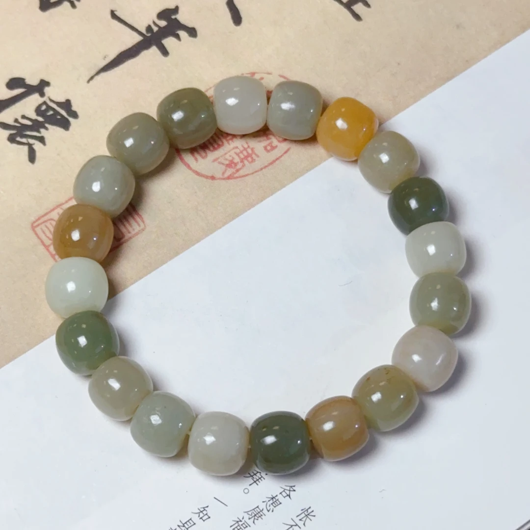 和田玉多宝手串10mm百搭时尚