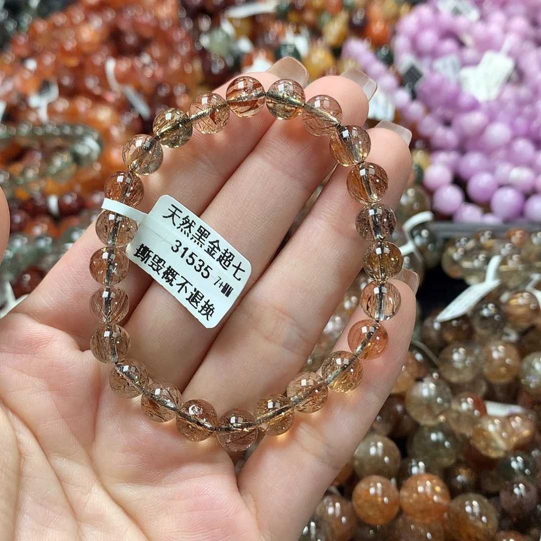 水晶手链未镶嵌，