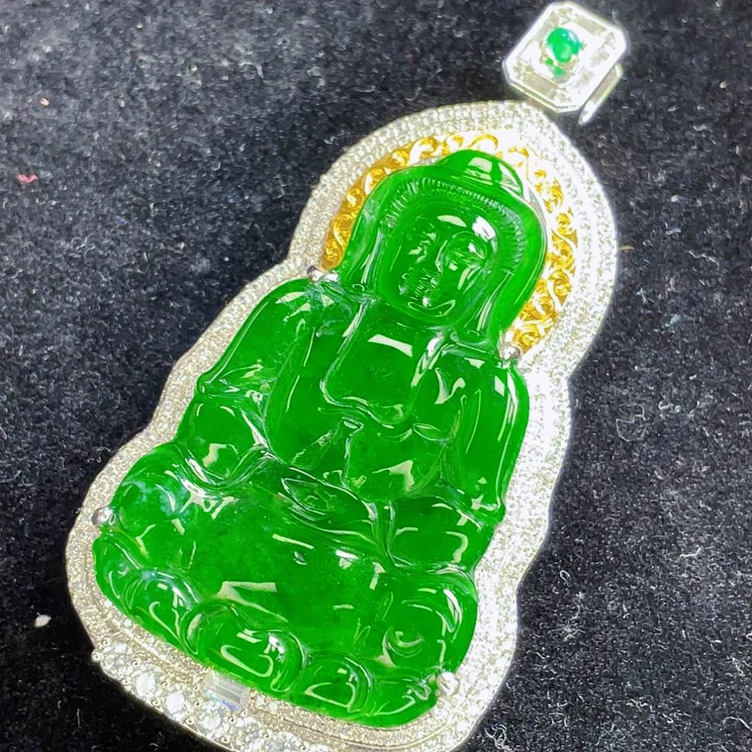 翡翠吊坠(不含链)未镶嵌