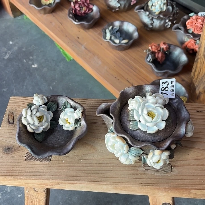 山泉造物手工制作柴烧783一套