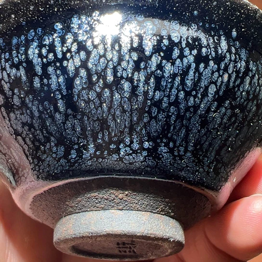 茶盏黄俊杰电烧主人杯建窑建盏茶盏