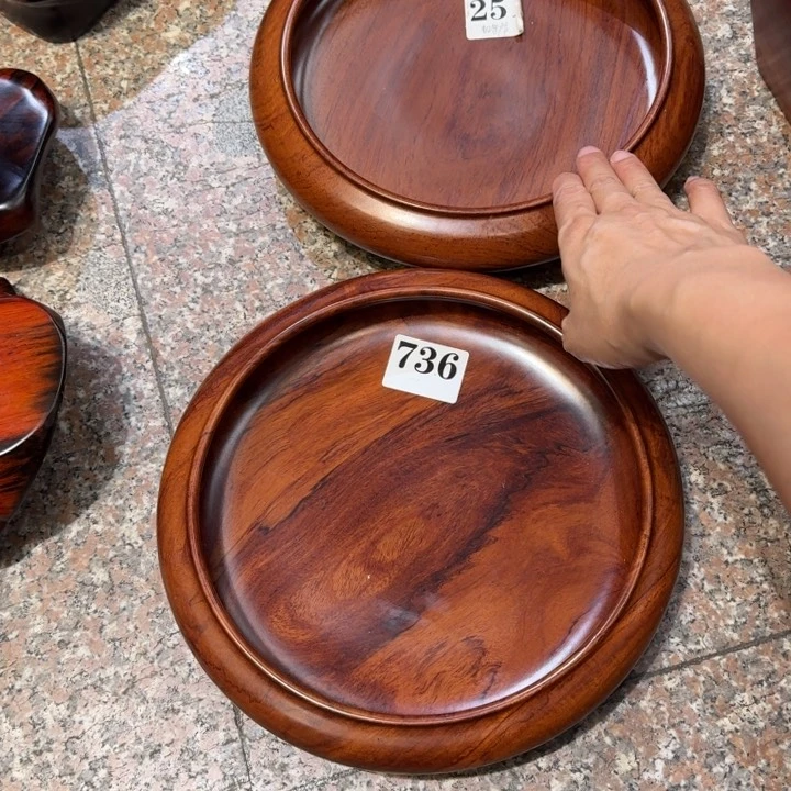 大果紫檀（缅甸花梨）花梨木聚宝盆25-4.5