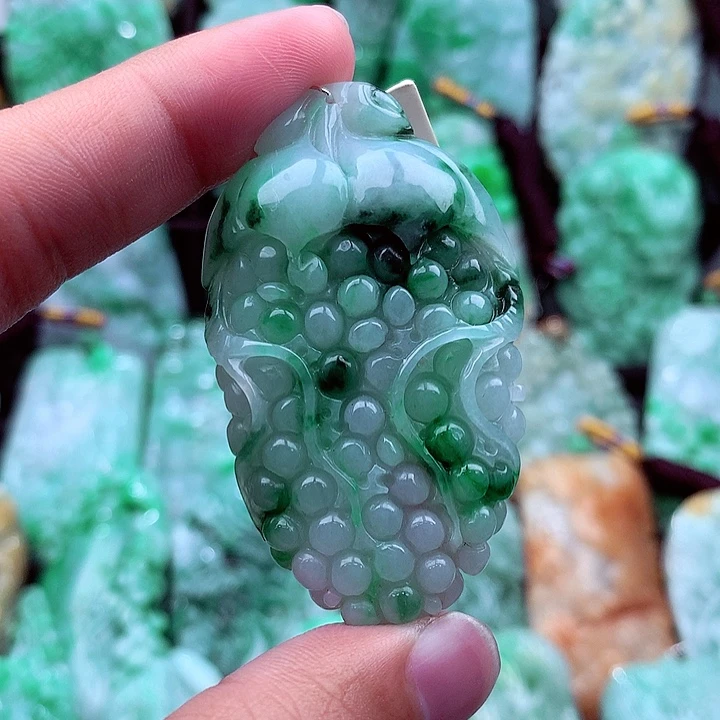 翡翠吊坠(不含链)未镶嵌