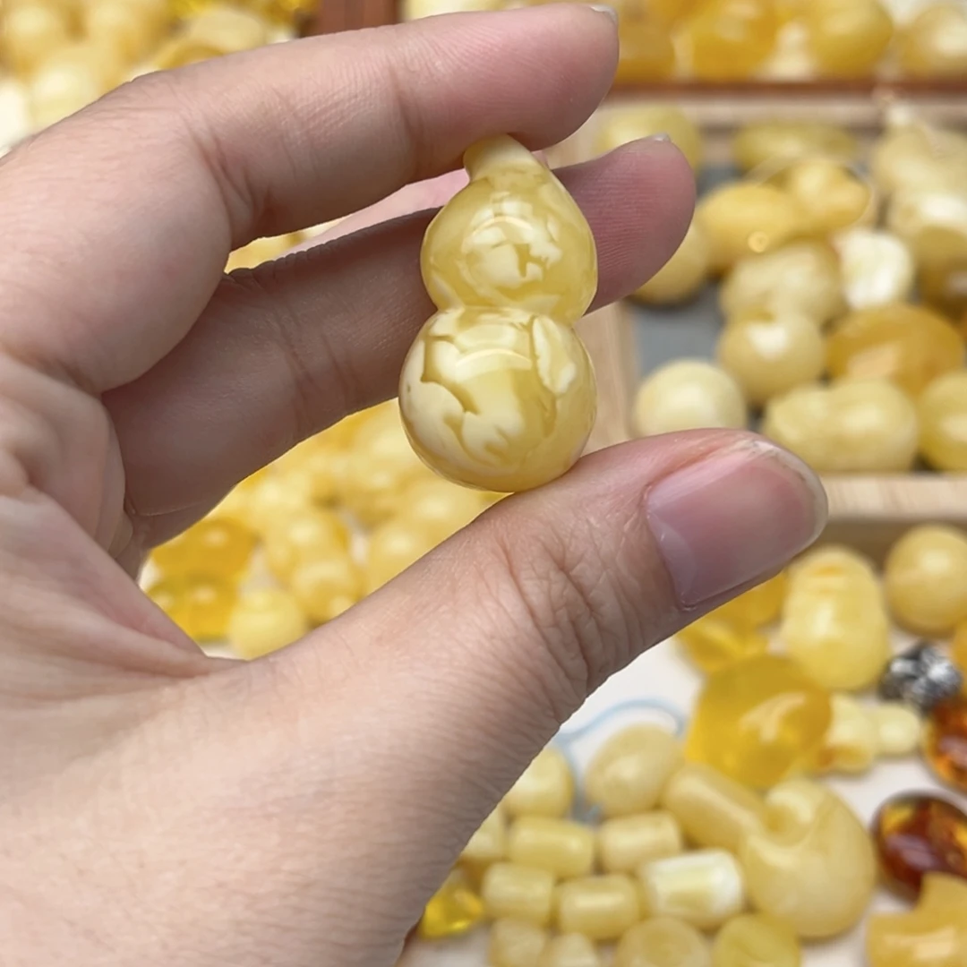 裸石蜜蜡未镶嵌天然