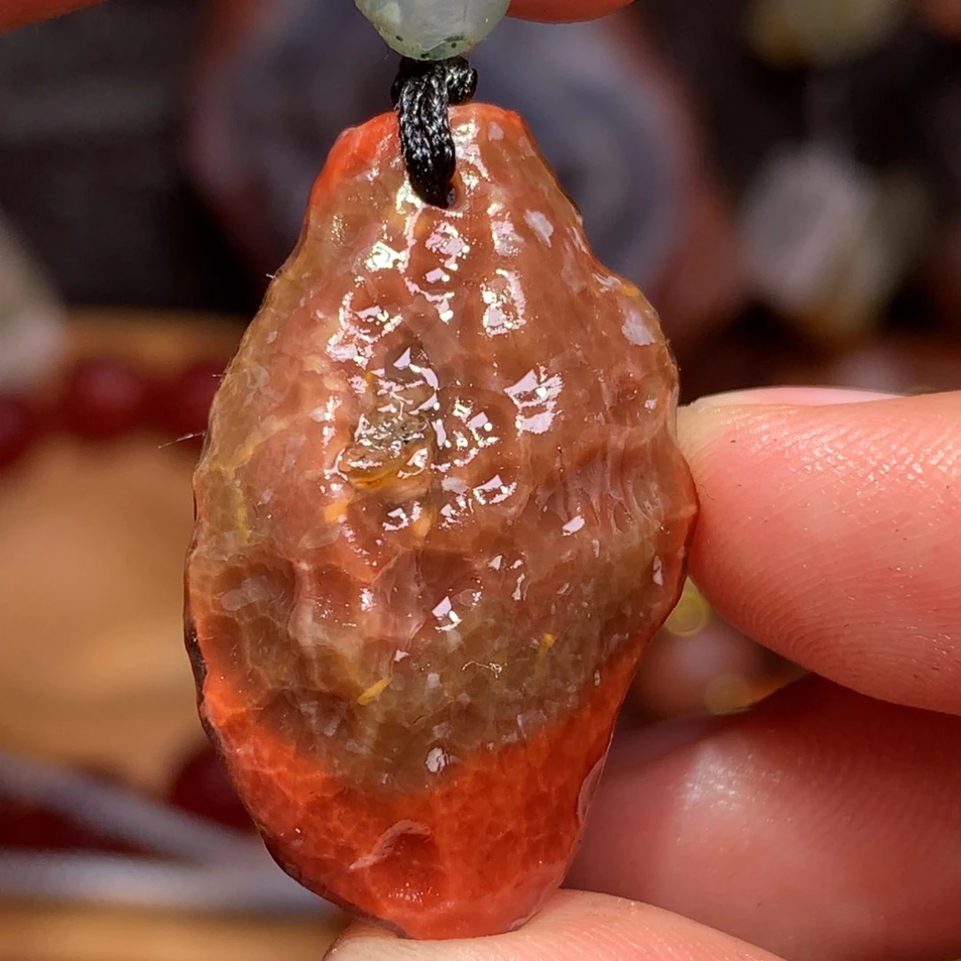 未镶嵌玛瑙/玉髓珠宝半成品