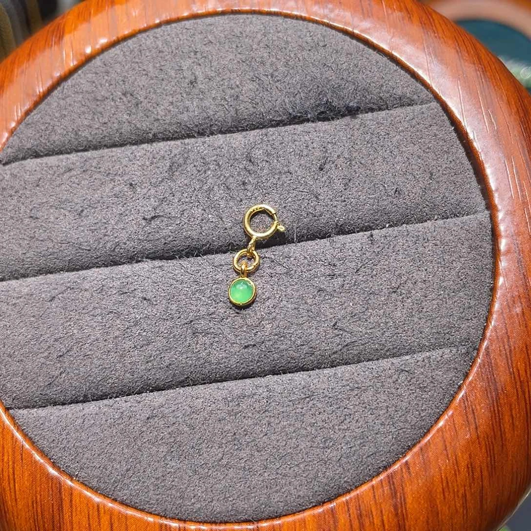 翡翠银S925镶嵌颈饰