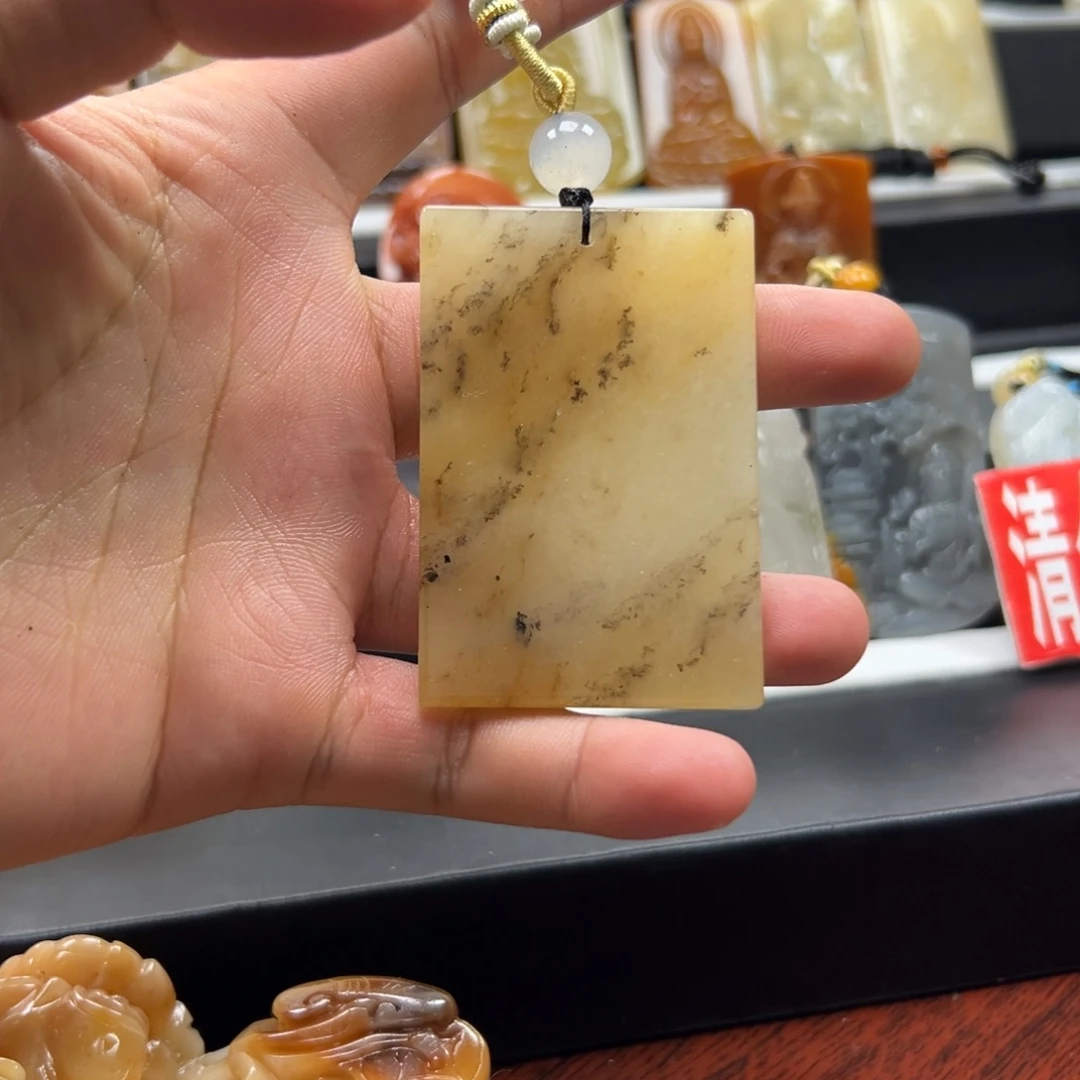 石英质玉（黄龙玉）未镶嵌多样性发货，发其一