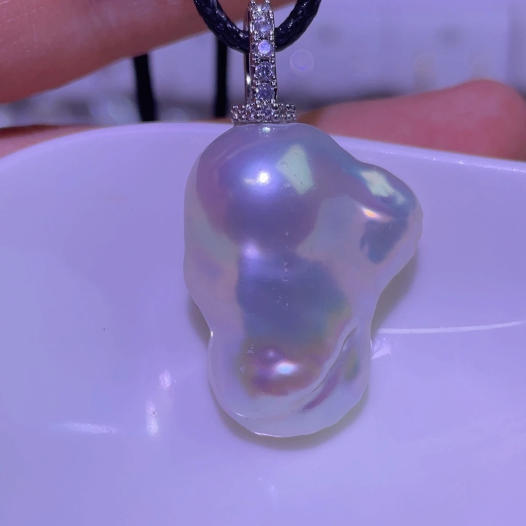 未镶嵌淡水珍珠天然淡水珍珠吊坠