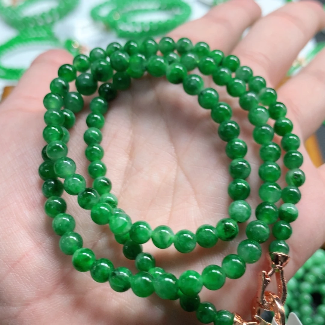 翡翠未镶嵌手链翡翠