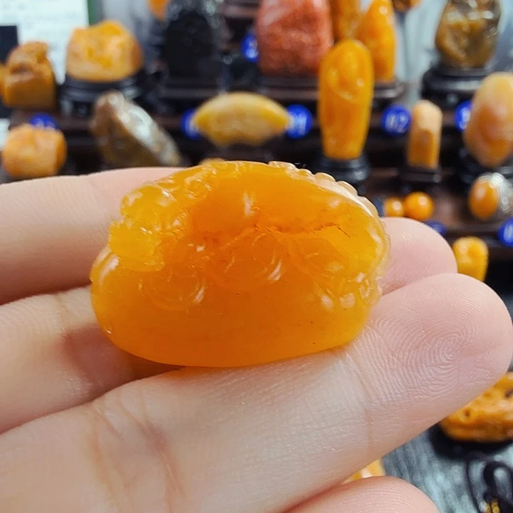 田黄石k*i田黄石挂件