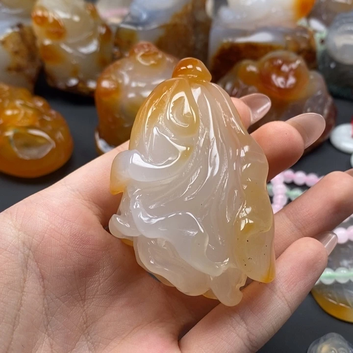玛瑙/玉髓合金颈饰