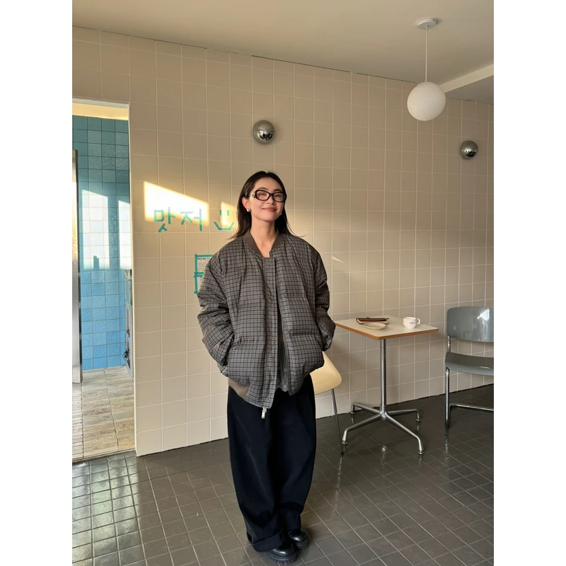 【ONEXH专场款】IN choose u笑笑家冬季双面穿棒球领羽绒服87679