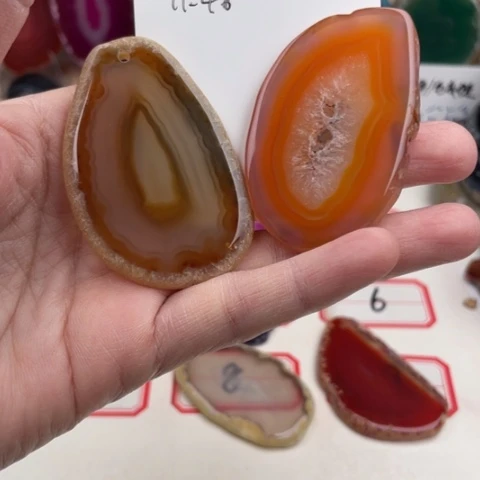 未镶嵌玛瑙/玉髓珠宝奇石用****5