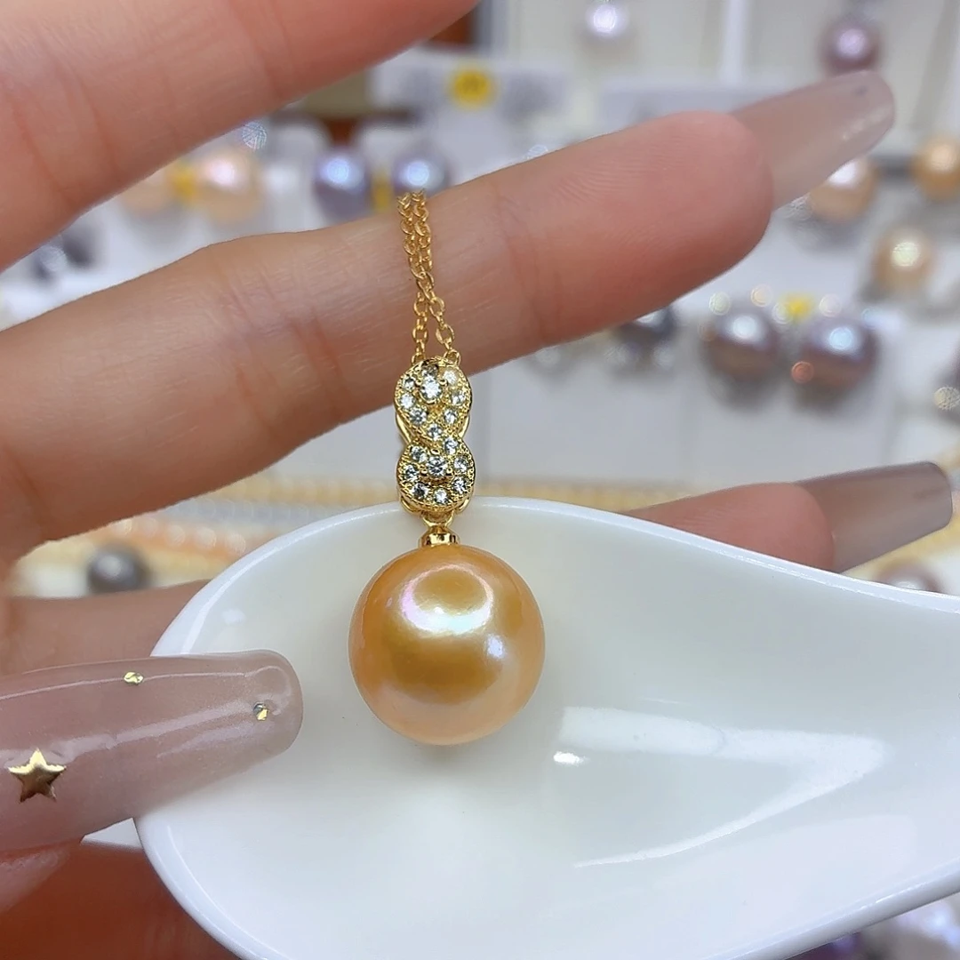 淡水珍珠颈饰合金