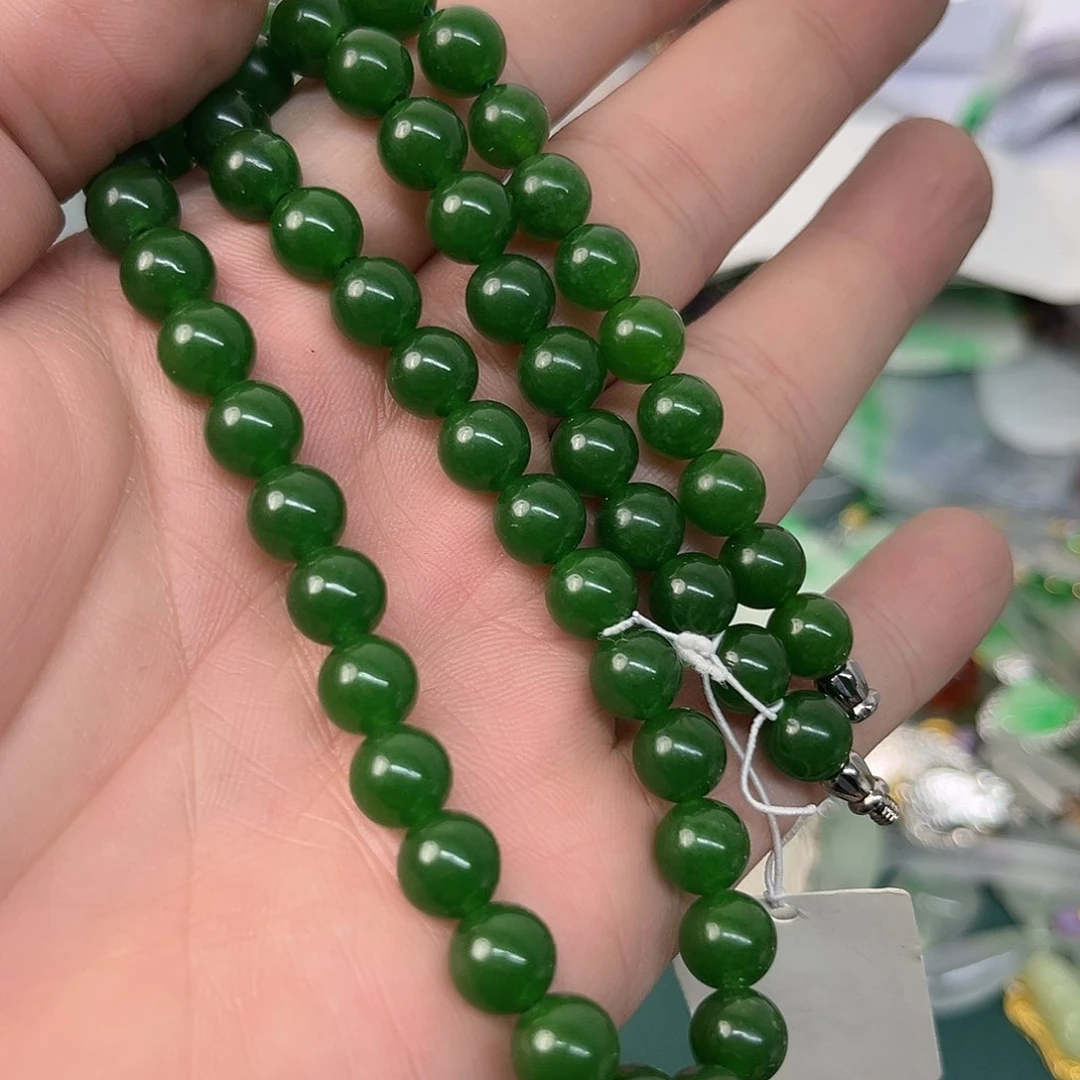 和田玉（糖玉）手链未镶嵌432号