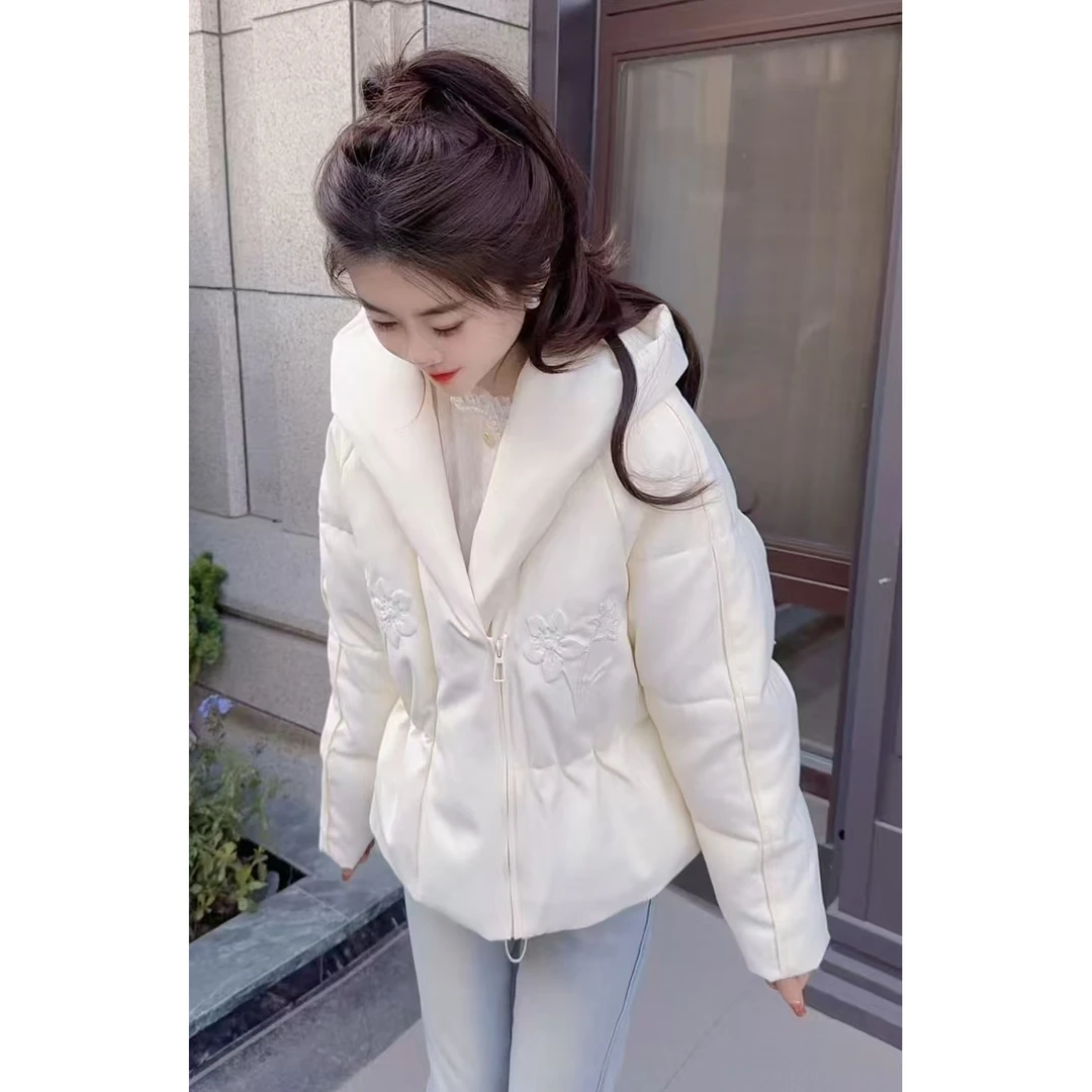 『温柔冬季H』新款简约设计款百搭时尚款休闲羽绒服026