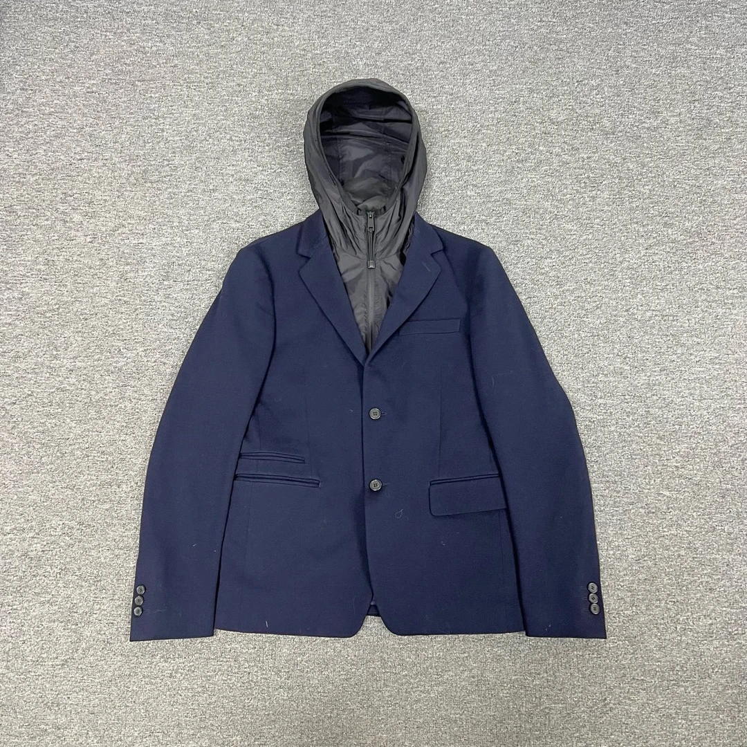 99新 Prada/普拉达 Prada 普拉达 假两件 西装外套 99新 46码