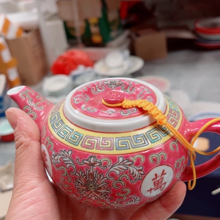 青花玲办小壶万寿无疆