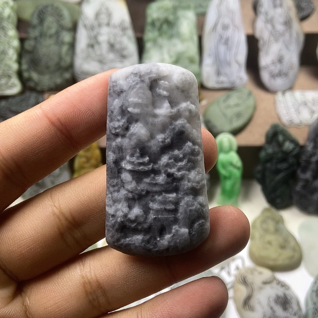 定制翡翠未镶嵌包修包抛