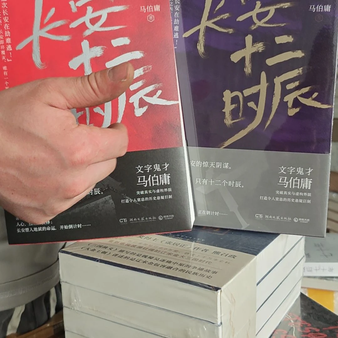 长安十二时辰两本一套平装库存书8.15专拍价