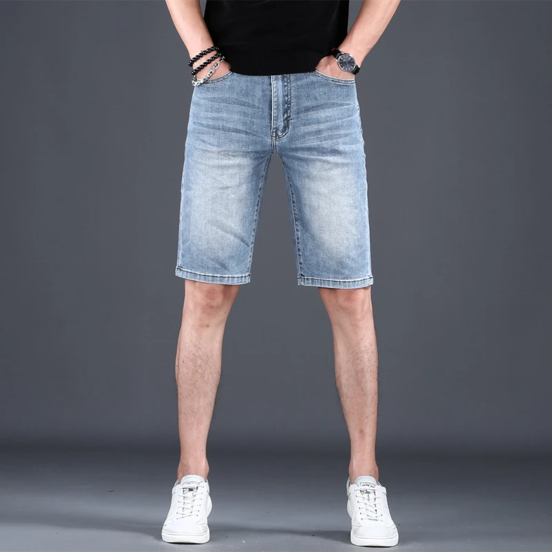 爆款夏季牛仔短裤裤子新款五分短裤男款百搭休闲短裤男款夏季薄款