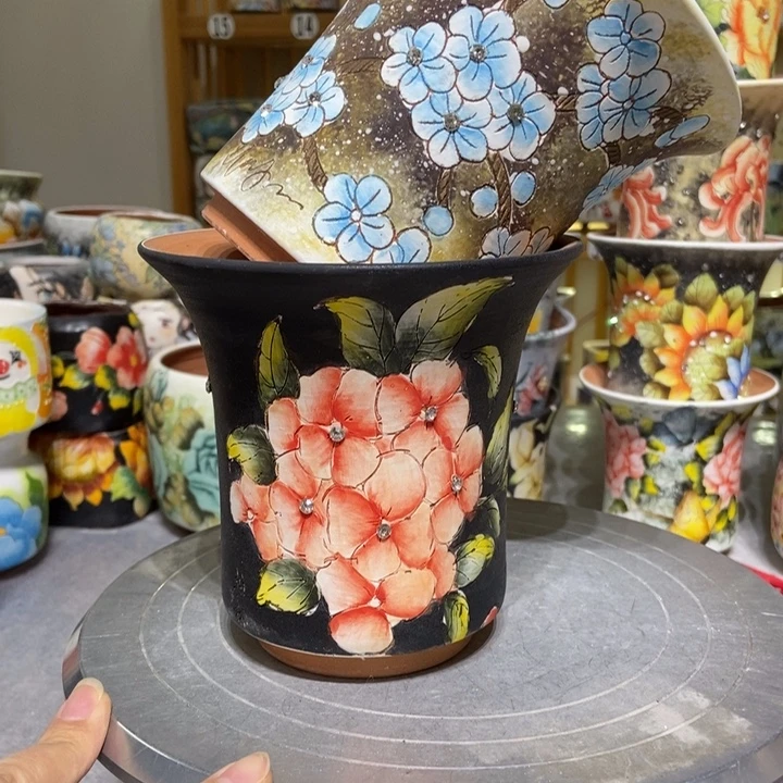 景德镇艺术手绘作品