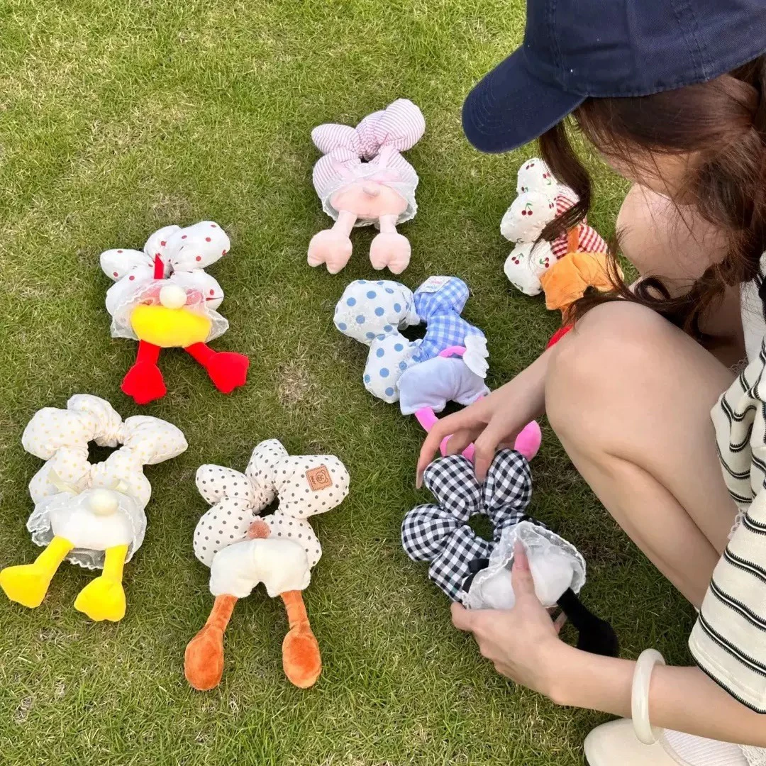 小众创意个性米奇屁屁花朵系列发圈马尾丸子头扎发头绳发饰皮筋女