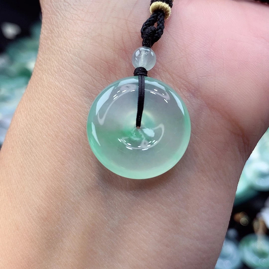 颈饰未镶嵌翡翠编号74尺寸19.9-6