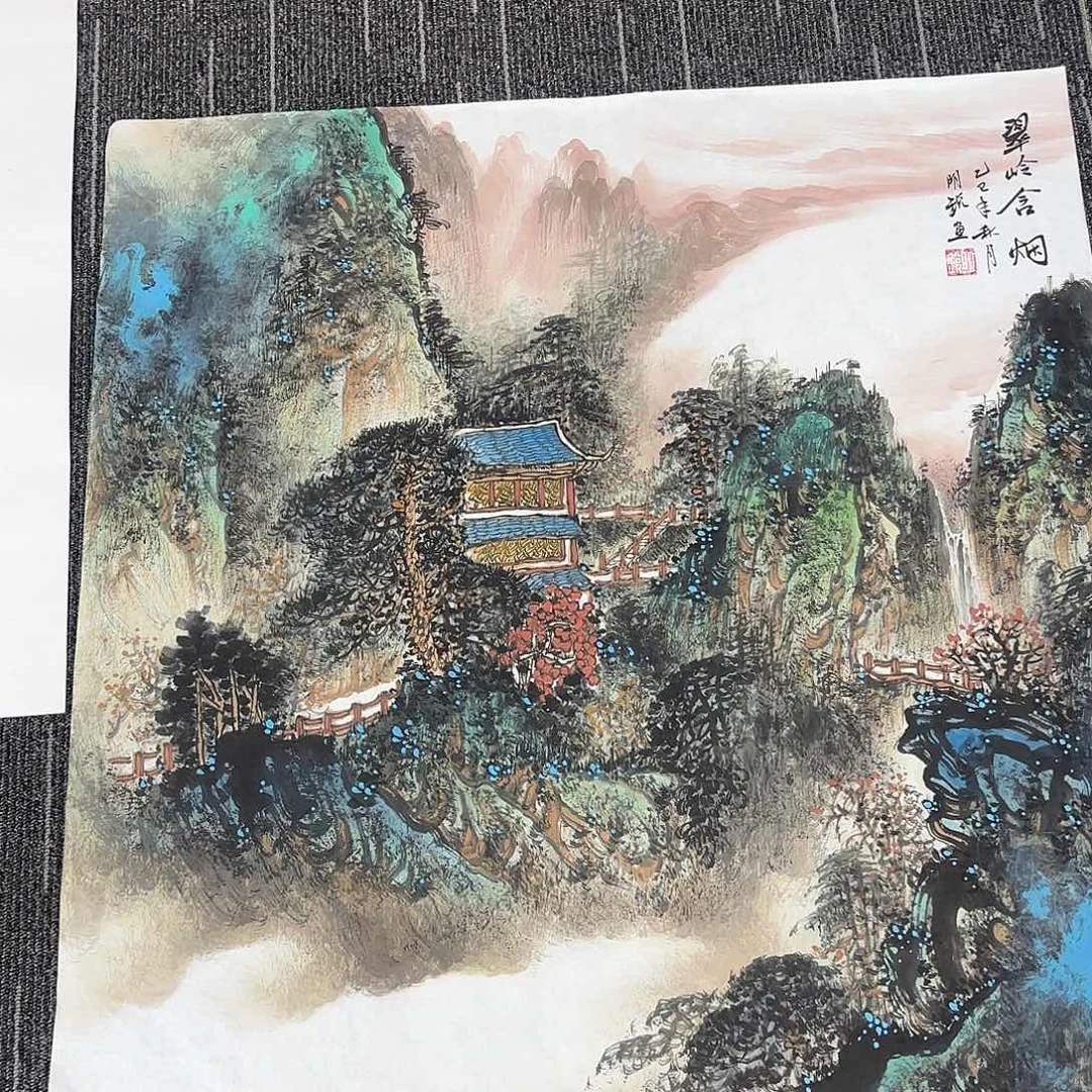 国画国画作品纯手绘
